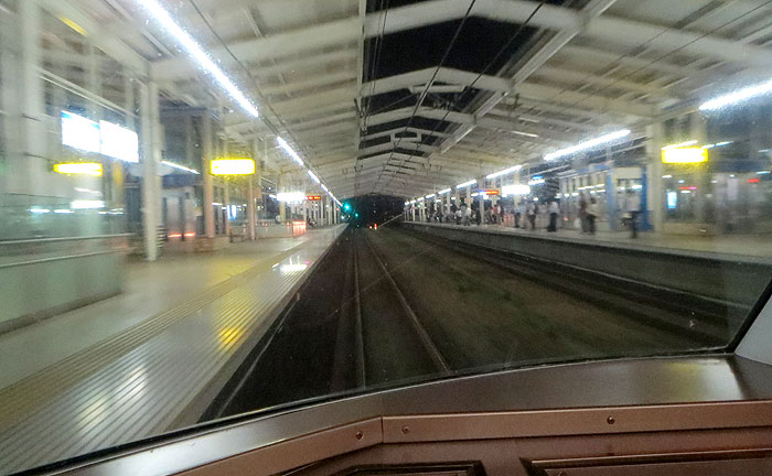 多摩ニュータウンにやってきたロマンスカー