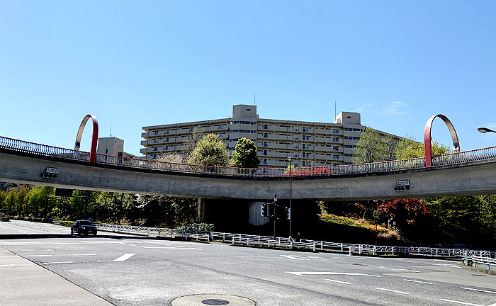南大沢輪舞歩道橋