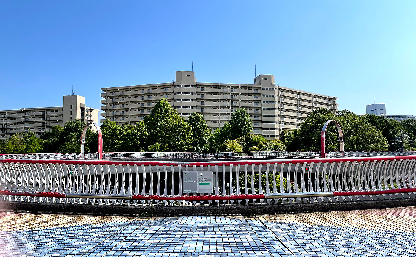 南大沢輪舞歩道橋