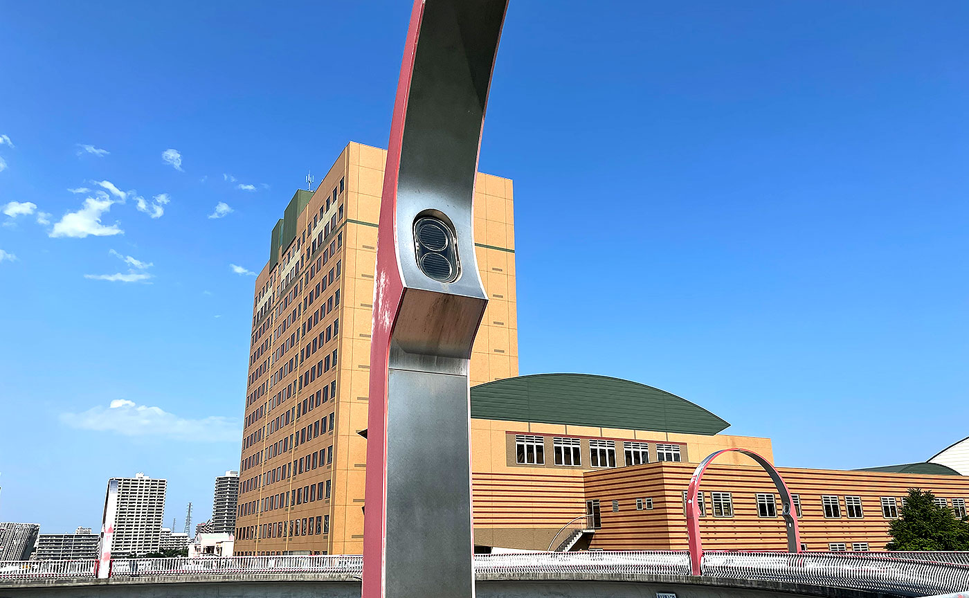 南大沢輪舞歩道橋