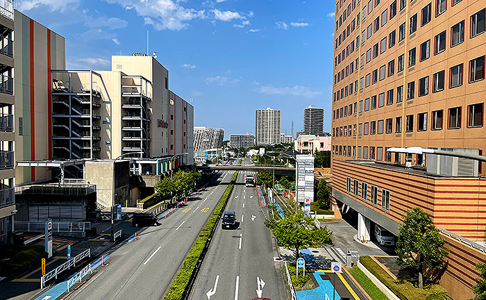 南大沢輪舞歩道橋